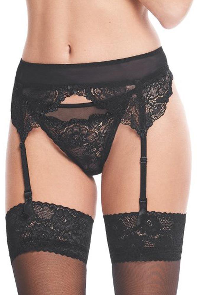 Women's garter belt - Kotek Black KO-G002-Black E-string.gr Women's garter belt - Kotek Black KO-G002-Black E-string.gr