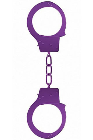 Ouch! - Χειροπέδες - Metal Biginners Handcuffs Μωβ S4F03408 - E-string.gr