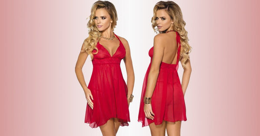 Γυναικείο Babydoll Annais Essie – Το καυτό κόκκινο, πιο sexy από ποτέ - Blog Sexy Εσώρουχα - E-string.gr