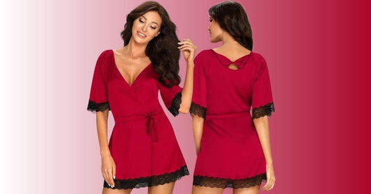 Ρόμπα Obsessive Sensuelia – Μια κατακόκκινη οπτασία στη ντουλάπα σας - Blog Sexy Εσώρουχα - E-string.gr