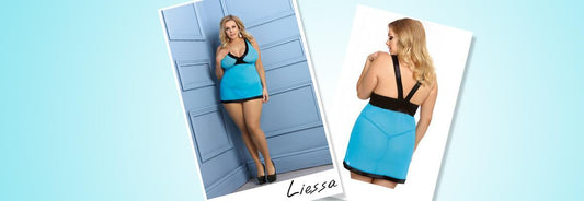 Plus Size Babydoll AS Liessa Chemise – Ο λόγος που θα αγαπήσεις το γαλάζιο - Blog Sexy Εσώρουχα - E-string.gr