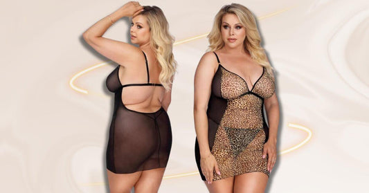 Αισθησιακό Babydoll της Anais Marciana σε Λεοπάρ