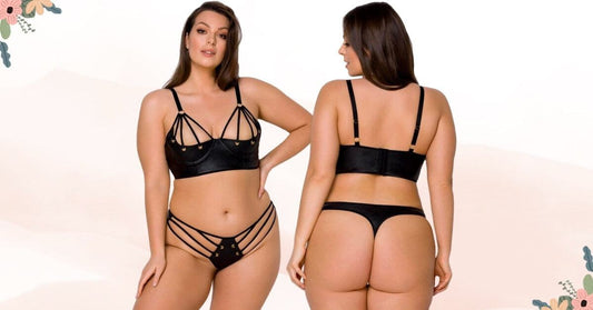 All in one, με το σέξι σετ εσώρουχα plus size Passion Malwia - Blog Sexy Εσώρουχα - E-string.gr