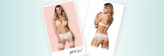 Σετ Γυναικεία Εσώρουχα Obsessive 874 – Μια ρομαντική προσέγγιση στην πιο sexy εκδοχή της - Blog Sexy Εσώρουχα - E-string.gr