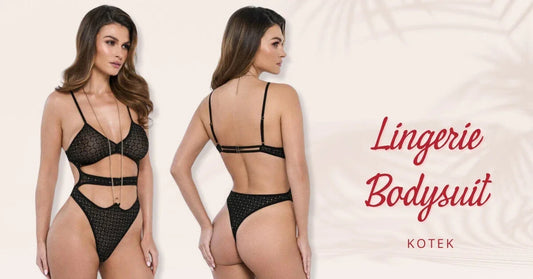 Μαύρο-Χρυσό Κορμάκι Kotek: Η Απόλυτη Έκφραση Θηλυκότητας και Πολυτέλειας