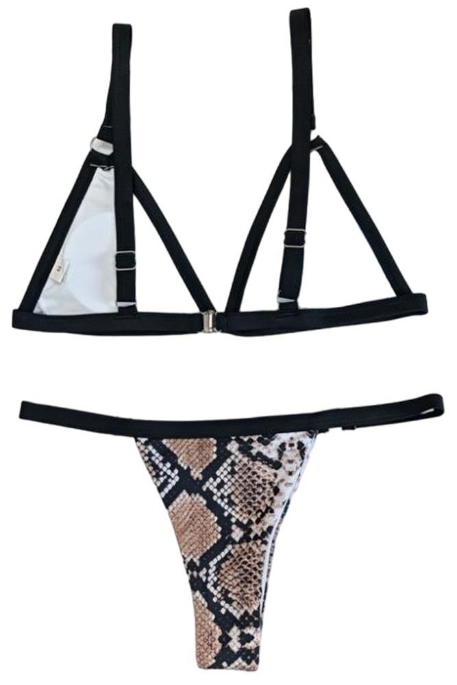 AnnaMu - Γυναικείο Bikini Μαγιό - Set Bikini Snake YN2102251 - E-string.gr