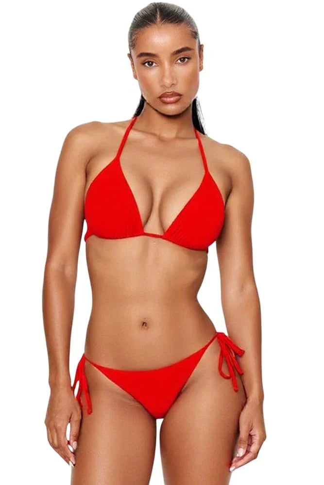 Γυναικείο Μαγιό Μπικίνι Annamu Κόκκινο A-1047 - Image 3