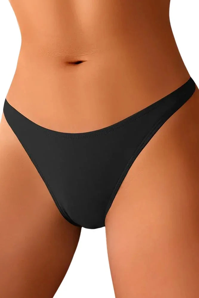 Γυναικείο Μαγιό String Annamu Μαύρο A-1040