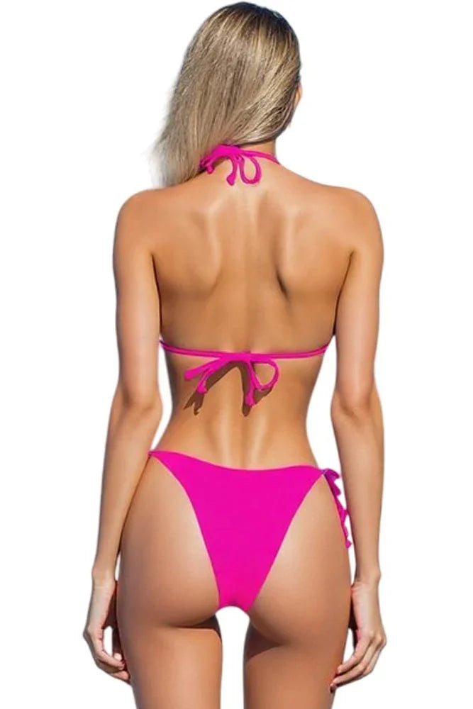 Γυναικείο Μαγιό Bikini Set Annamu Ροζ A-1086 - Image 2