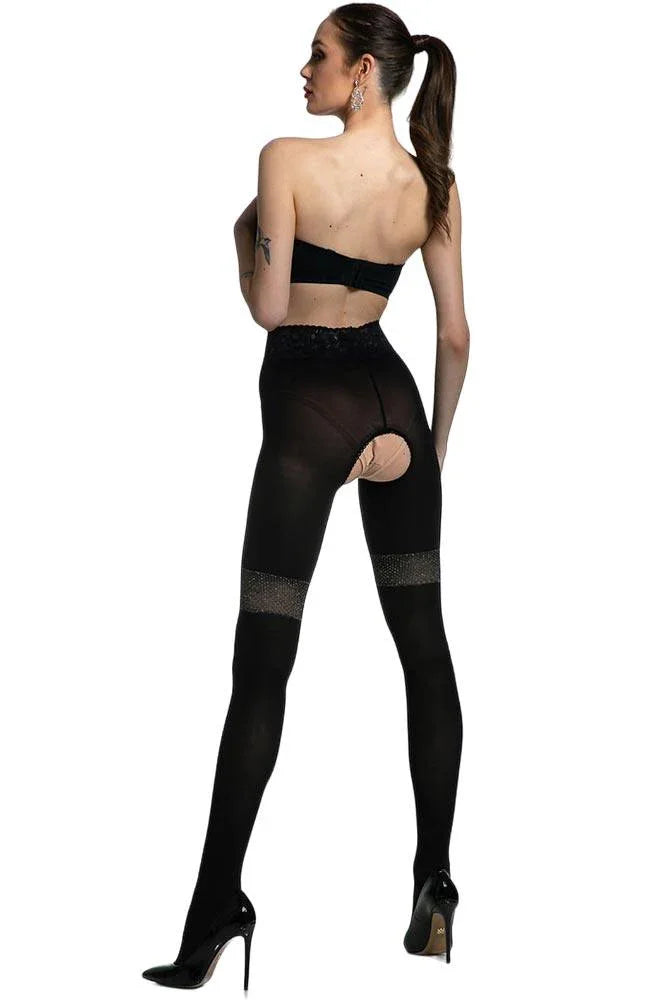 Amour - Καλσόν Αυτοκινήτου - Amour Glamour Μαύρο AM-GLAMOUR - E-string.gr