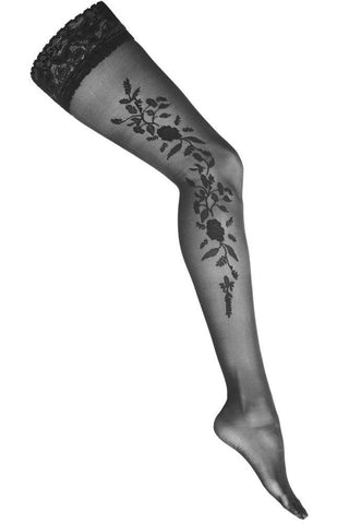 Κάλτσες με σχέδιο Kotek h024