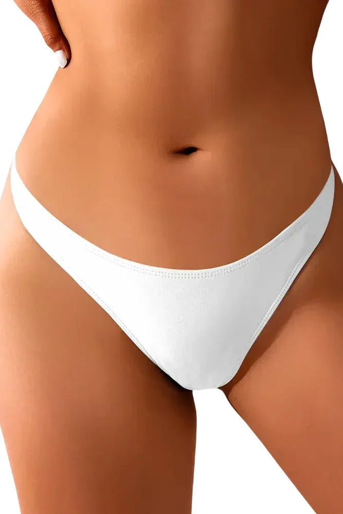 Γυναικείο Μαγιό String Annamu Λευκό A-1090