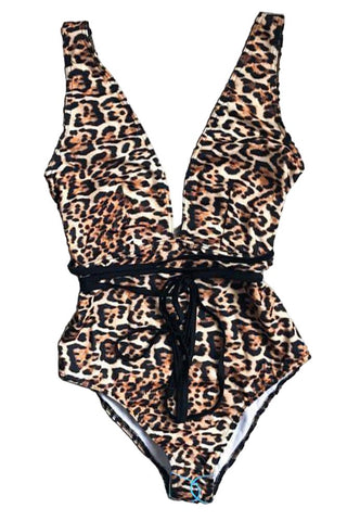Women's Swimsuit GK Leopard GK-1415