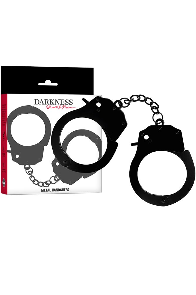 Χειροπέδες Darkness Μαύρες D-235607