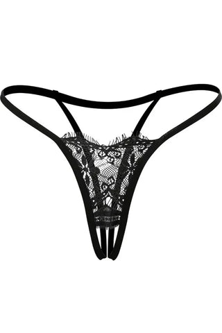 Εσώρουχο Annamu String Μαύρο A-1100