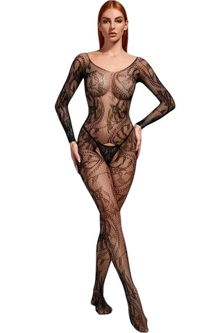 Ολόσωμο καλσόν Αυτοκινήτου Annamu Μαύρο A-1098