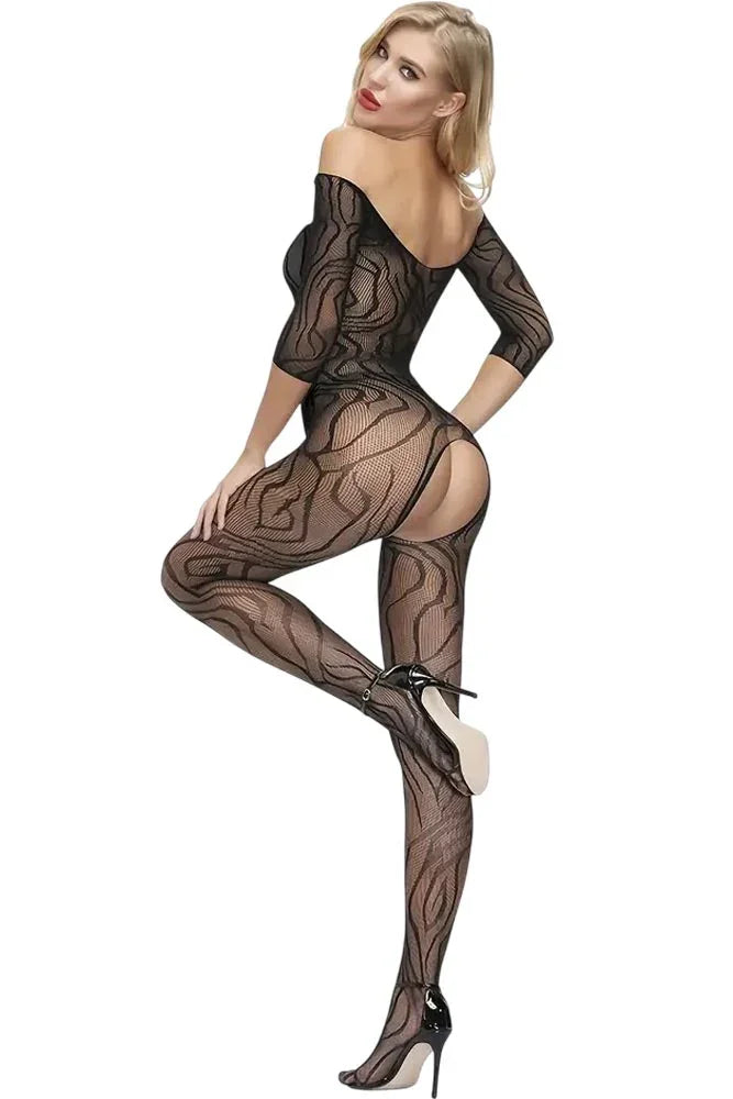 Ολόσωμο καλσόν Annamu Μαύρο A-1099