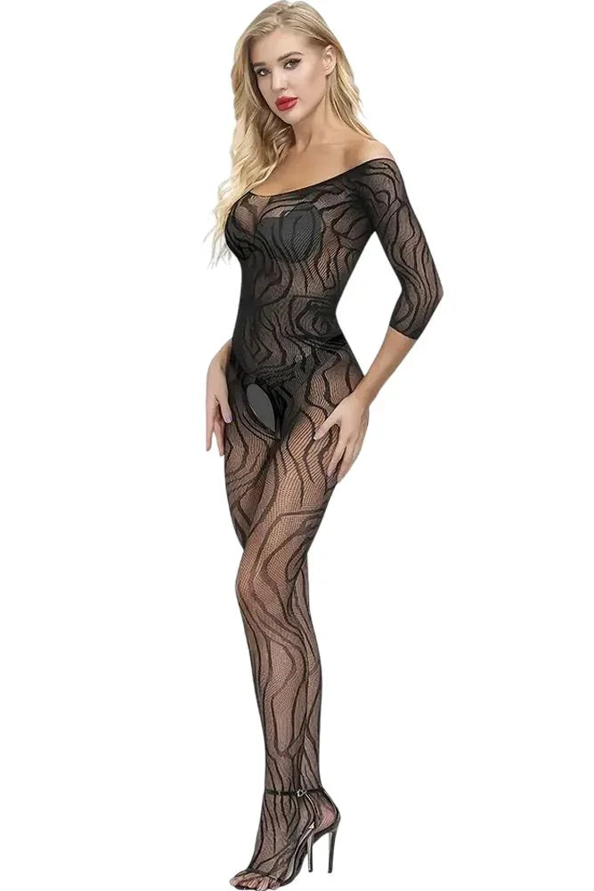 Ολόσωμο καλσόν Annamu Μαύρο A-1099