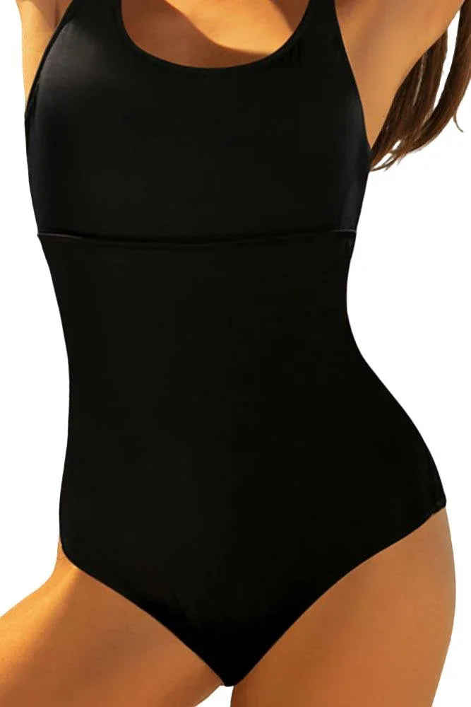 Γυναικείο Μαγιό Ολόσωμο Lorin Μαύρο L-4571 - Image 3