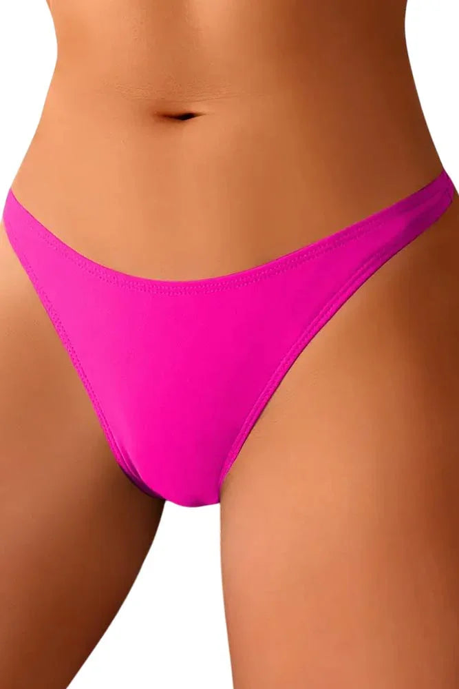 Γυναικείο Μαγιό String Annamu Ροζ A-1039