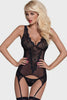 Video for Γυναικείος κορσές - Obsessive Emperita corset and thong OB0957