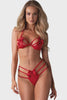 Video for Γυναικείο σετ εσωρούχων - Obsessive Giftella 2 pcs κόκκινο OB5622