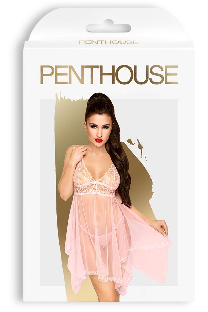 Γυναικείο Babydoll Penthouse ροζ