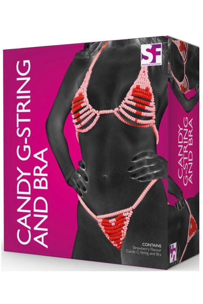 Σουτιέν και Στρινγκ καραμέλα Lovers Candy Bra and String D-242602