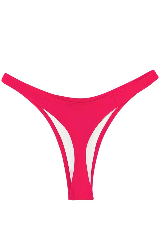 Γυναικείο καρπουζί μαγιό string εφαρμογή πίσω μέρος