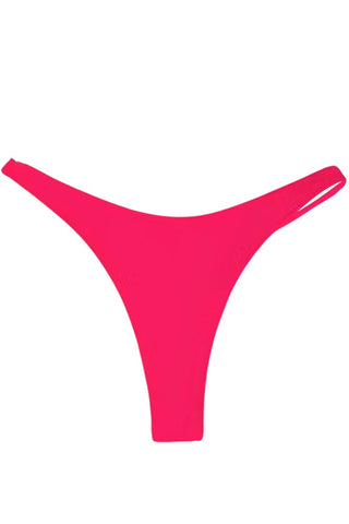 Καρπουζί bikini string λεπτομέρεια υφάσματος