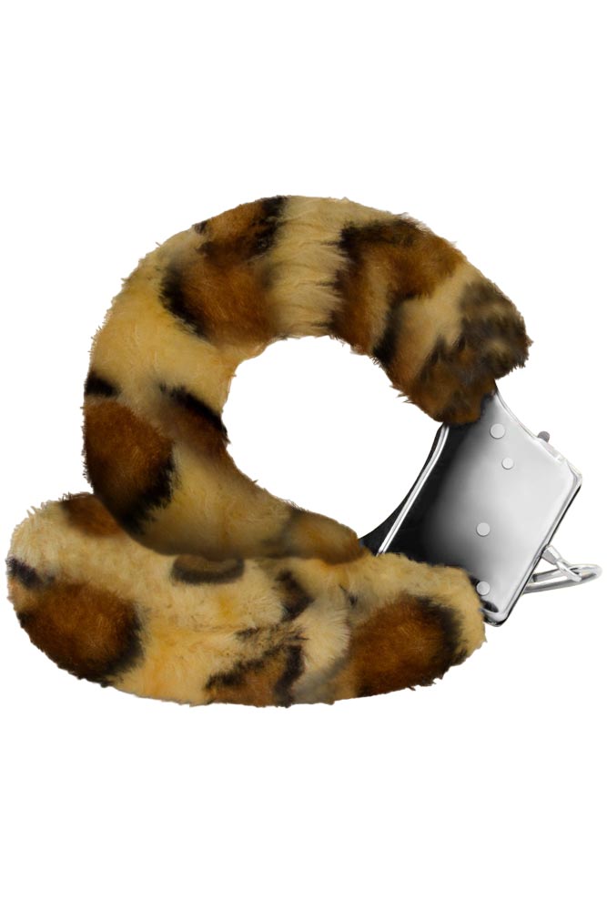 Ouch! - Χειροπέδες - Furry Handcuffs Leopard S4F07937 