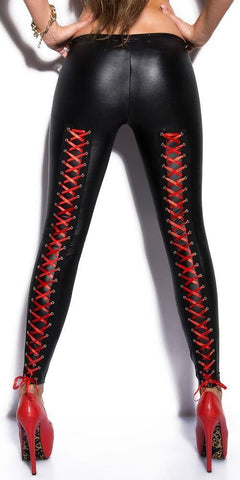 KouCla - Κολάν - Sexy leggings Slp-18256-Black - E-string.gr