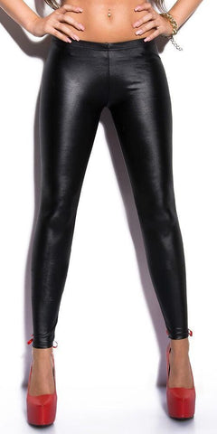KouCla - Κολάν - Sexy leggings Slp-18256-Black - E-string.gr