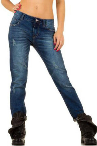 KouCla - Jeans με ξέφτισμα - D319 - E-string.gr