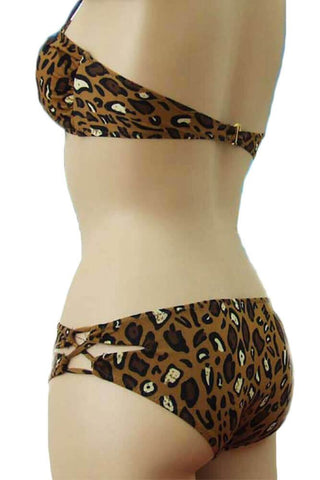 AnnaMu - Γυναικείο Μαγιό - Patricia Leopard Strapless Bikini YY-36-Leo - E-string.gr