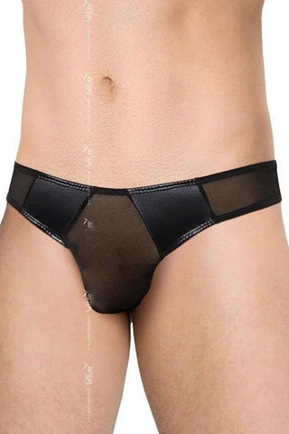 Softland - Ανδρικό εσώρουχο Brazil - Black Brief Μαύρο SFT4519 - E-string.gr