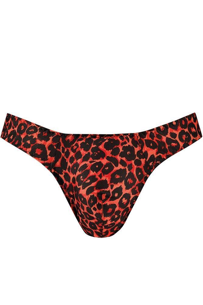 Anais - Ανδρικό String - Anais Tribal String Κόκκινο-Μαύρο AN-Tribal - E-string.gr