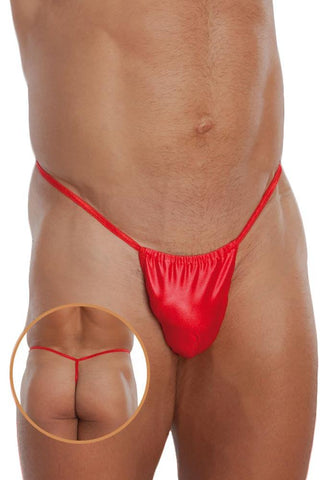 Softland - Ανδρικό εσώρουχο - MICRO THONG RED POUCH SFT4470-Red - E-string.gr