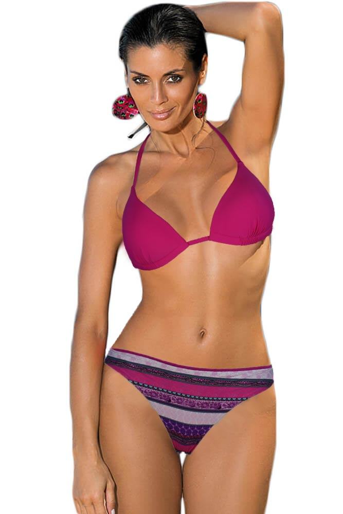 AnnaMu - Γυναικείο Μαγιό - Bikini Φούξια ES19025-Fuchsia - E-string.gr