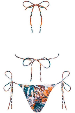 Obsessive - Γυναικείο Μαγιό - Μπικίνι Obsessive Tropicanes Φλοραλ Σομον OB5799 - E-string.gr