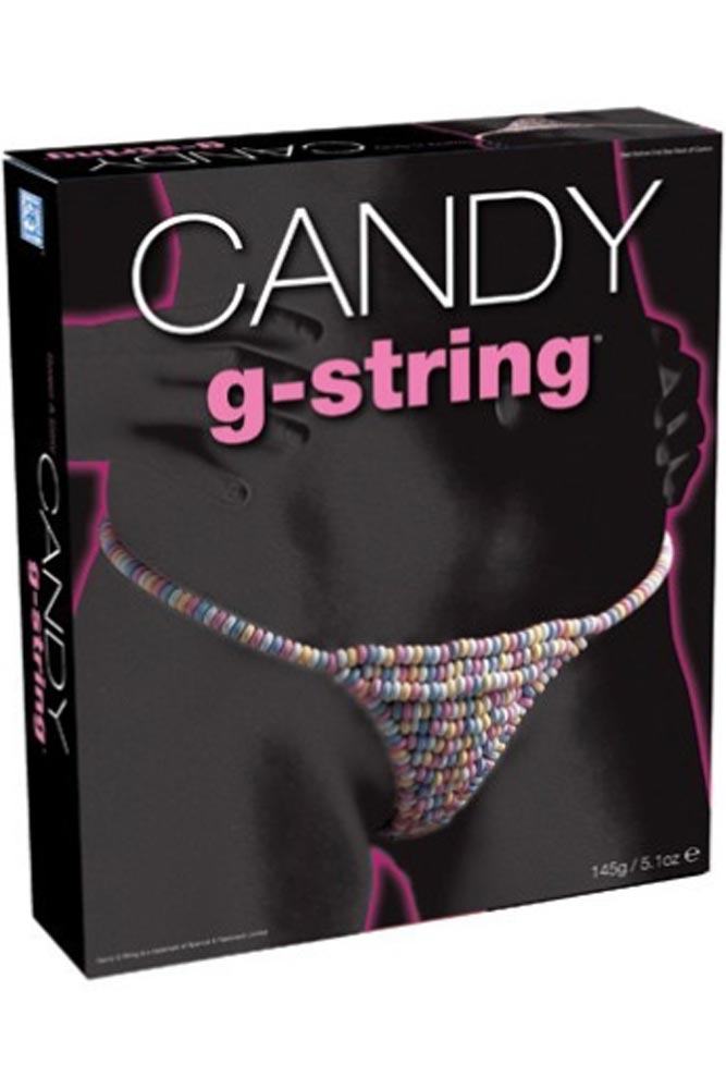 Spencer - Καραμελένιο στρινγκ - EDIBLE CANDY G-STRING S4F01212 - E-string.gr