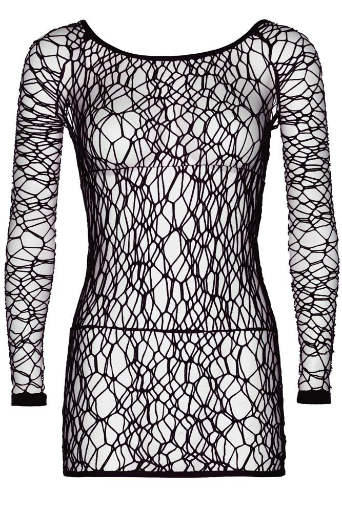 Leg Avenue - Φόρεμα - Leg Avenue Web Net Mini Dress LG86570Q - E-string.gr
