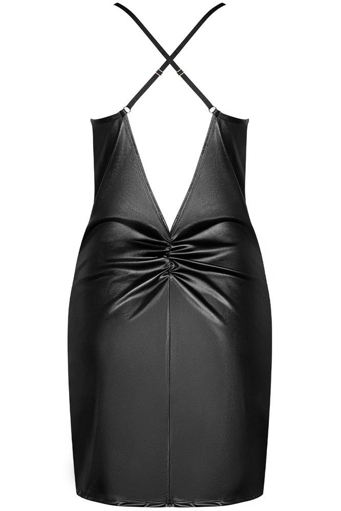 Obsessive - Babydoll μεγάλο μέγεθος - Obsessive Yollanda dress Plus Size Μαύρο OB2835 - E-string.gr