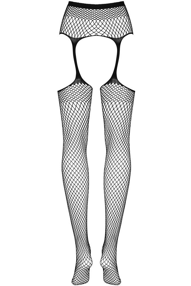 Obsessive - Καλσόν-ζαρτιέρα - Obsessive Garter stockings S815 Μαύρες OB3108 - E-string.gr