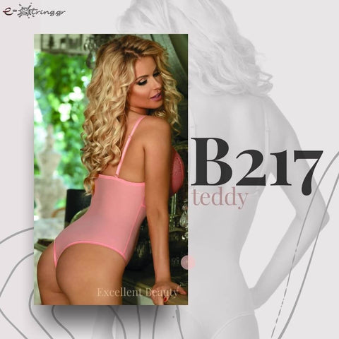 Excellent Beauty - Γυναικείο Κορμάκι - Excellent Beauty Ροζ B-217 - E-string.gr