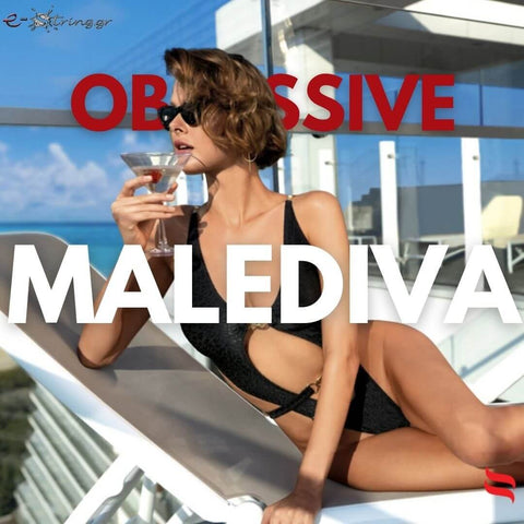 Obsessive - Γυναικείο Μαγιό - Ολόσωμο Obsessive Malediva Μαύρο OB0497 - E-string.gr
