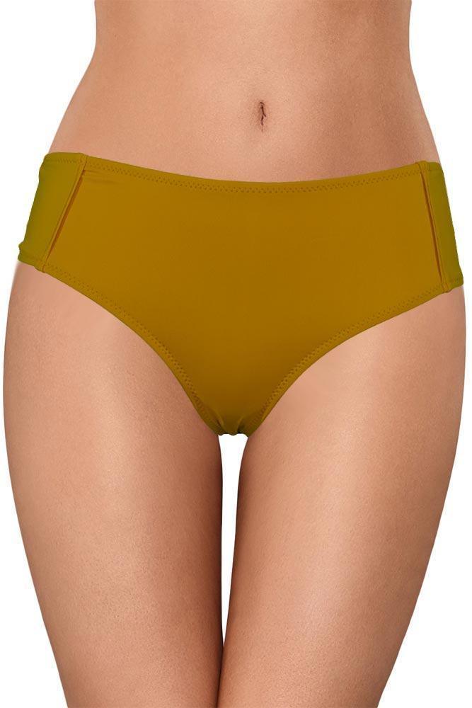 Γυναικείο Μαγιό - Στρινγκ Fantastic Μουσταρδί ES3435-Must