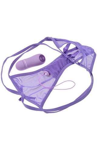 Vibrating underwear - Fantasy for her cheeky panty purple S4F014246 E-string.gr Vibrating underwear - Fantasy for her cheeky panty purple S4F014246 E-string.gr