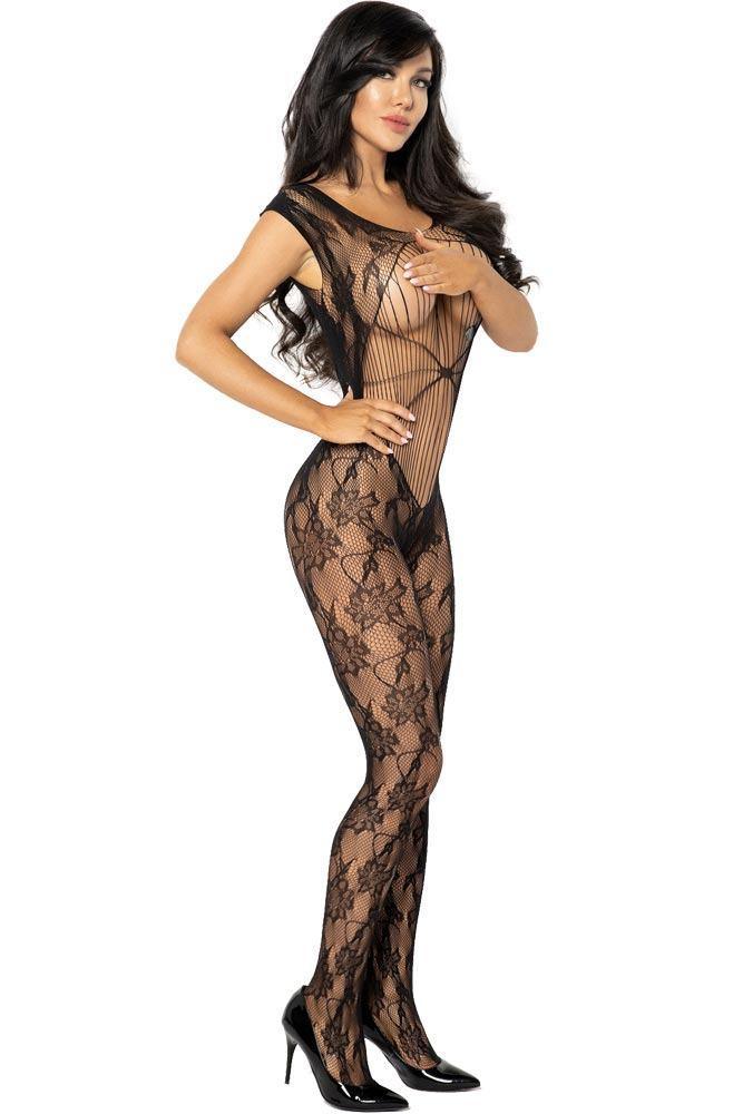 Beauty Night - Ολόσωμο καλσόν Αυτοκινήτου - Beauty Night Kiara Μαύρο BN10475 - E-string.gr