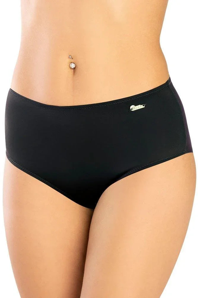 Marko - Γυναικείο Μαγιό Ψηλόμεσο - Marko μαύρο M-013 - E-string.gr